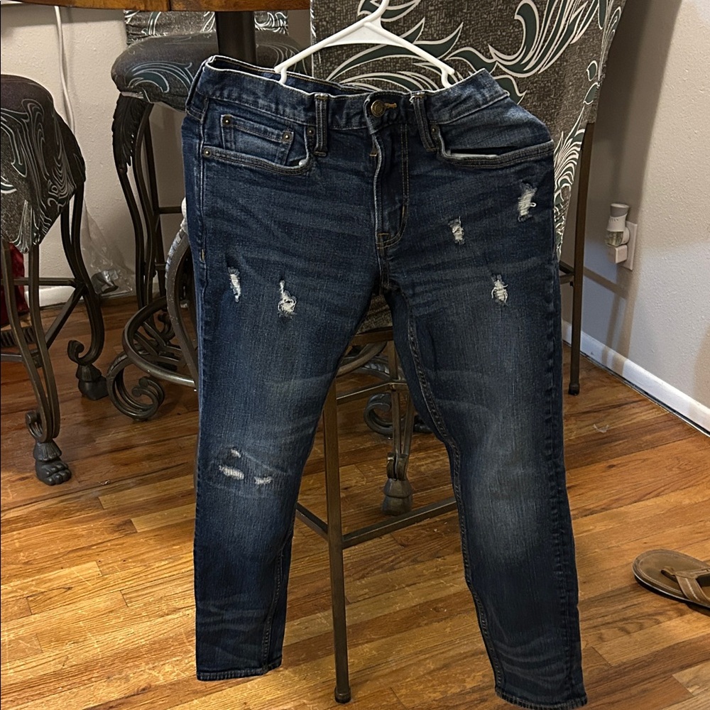 Men's Old Navy Relaxed Slim Taper Jeans- stretch